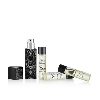 Kilian Black Phantom Memento Mori Pcs Travel Set: X 0.25 Oz Eau De Parfum Refill