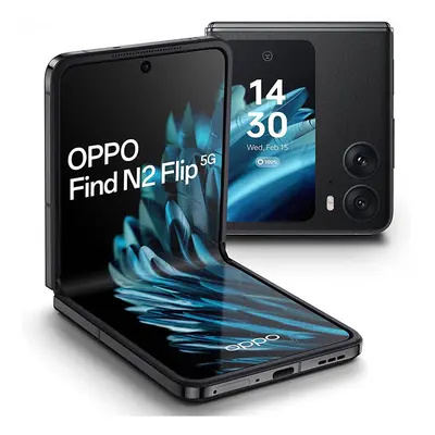 (Black) Oppo Find N2 Flip 256GB Dual | Unlocked