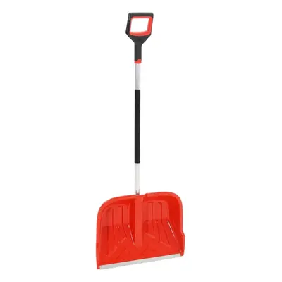 vidaXL Snow Shovel Red cm Aluminium Shoveling Tool Snow Scoop Remover