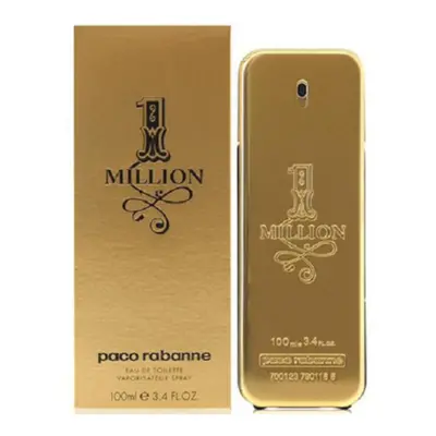 One Million by Paco Rabanne Men's 3.4 Oz - mL Eau De Toilette NEW SEALED