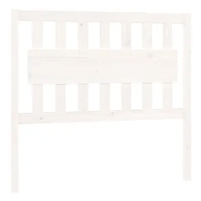 (white, 105.5 x x cm) vidaXL Bed Headboard Home Bedroom Decorative Bed Header Panel Solid Wood P