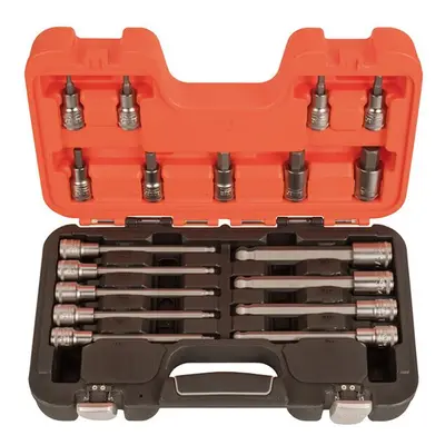 Bahco S18HEX 1/2in Drive Socket Set of Metric