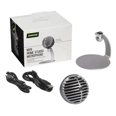 (Grey, USB) MV5 Condenser Microphone