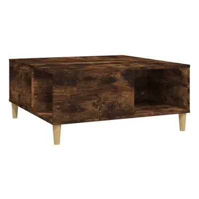 (smoked oak) vidaXL Coffee Table Engineered Wood Accent End Sofa Tea Table Multi Colours