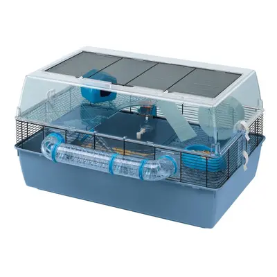 Ferplast Hamster Cage Blue Rodent House Small Animals House Habitat Outdoor