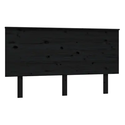 (black, x x 82.5 cm) vidaXL Bed Headboard Home Bedroom Decorative Bed Header Panel Solid Wood Pi