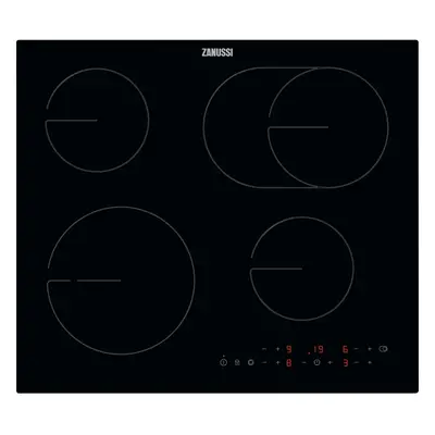 Zanussi ZHRN643K 59cm Ceramic Hob - Black