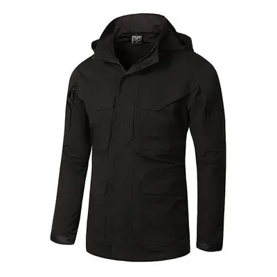 (Black, M) Mens Military Tactical Waterproof Hood