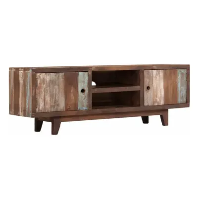 vidaXL Solid Acacia Wood TV Cabinet Vintage 118x30x40cm Entertainment Stand