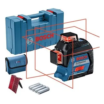 Bosch Professional Laser Level GLL (red laser, interior, working range: up to 30m, 4x battery, A