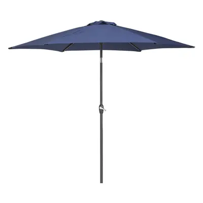 Market Garden Parasol 2.7 m Navy Blue VARESE