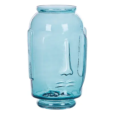 Decorative Vase SAMBAR Glass cm Blue