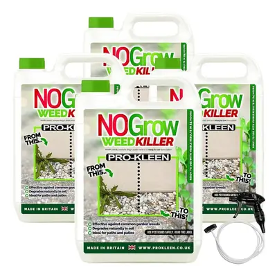 (20L) NoGrow 5L Acetic Acid Weed Killer