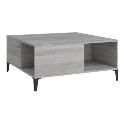 (grey sonoma) vidaXL 1/2x Coffee Table Engineered Wood Side Sofa End Table Multi Colours