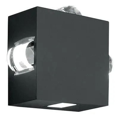 Outdoor 4Wall Light Way DIrectional Light Graphite LED 60W