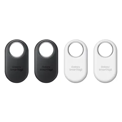 Samsung Galaxy SmartTag2 Bluetooth Tracker Black/White Pack - New