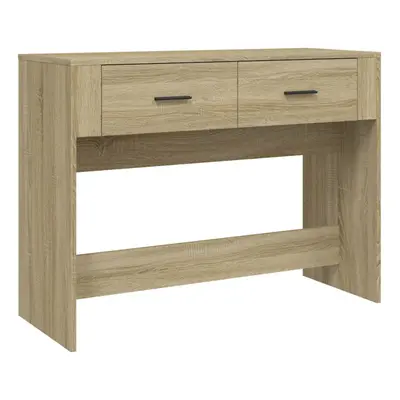 (sonoma oak) vidaXL Console Table Engineered Wood End Accent Side Sofa Table Multi Colours