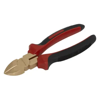 200mm Non-Sparking Diagonal Cutting Pliers - Hardened Cutting Jaws - Die Forged