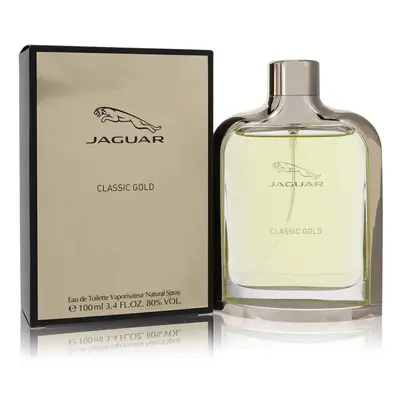 Jaguar Classic Gold by Jaguar Eau De Toilette Spray 3.4 oz