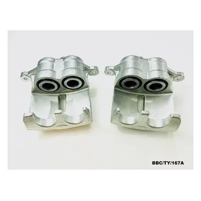 2x Front Brake Caliper For TOYOTA AVENSIS 1.6L / 2.0D BBC/TY/167A