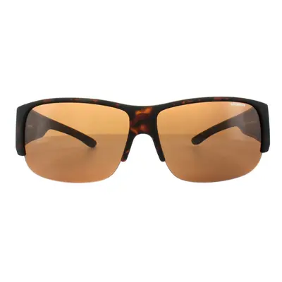 Polaroid Suncovers Fitover Sunglasses PLD 9007/S V08 HE Havana Brown Polarized