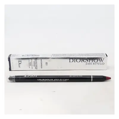 (581 Matte Pink) Dior Diorshow 24H Stylo Waterproof Eyeliner 0.0007oz/0.2g New With Box