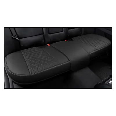 PU Leather Rear Bench Car Seat Cover Protector Fits 90% of 4-dr Vehicles for Seat Bottom Only (N