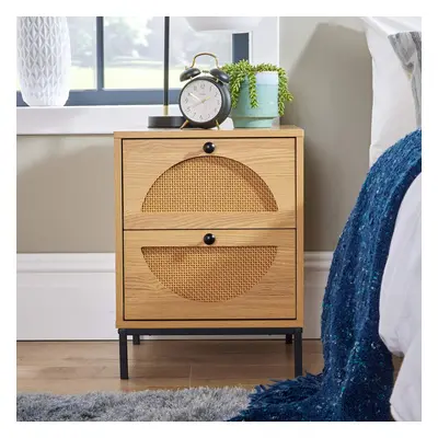 Modern Wooden Bedside Cabinet Drawers Stylish Bedroom Furniture