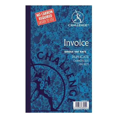 Duplicate Invoice Books with VAT/Tax - Sets - Pack of