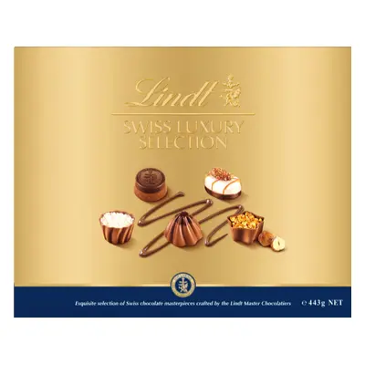 LINDT Swiss Luxury Selection 443g (Pack of 6)