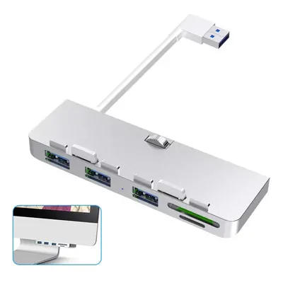 USB-C Hub Docking Station Adapter with 2*USB 3.0 1*USB-C 1*Micro SD 1*SD for iMac Pro