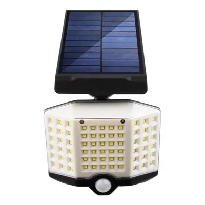 (66LED Remote Control) 20W Waterproof Outdoor Solar Powered LED Wall Solar Light for Home Garden