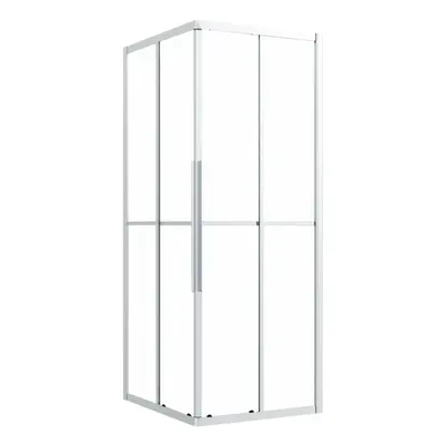 (80 x x cm) vidaXL Shower Cabint ESG Shower Screen Transparent/Frosted Multi Colours/Sizes