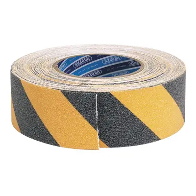 Heavy Duty Safety Grip Tape Roll, 18m x 50mm, Black and Yellow