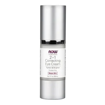 NOW Foods in Correcting Eye Cream 30ml, Tightens and Brightens Main Eye Area