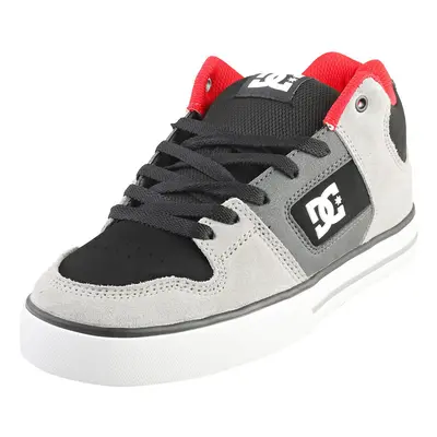 DC Shoes Pure Mid Mens Skate Trainers in Black Grey - Size 8.5 UK