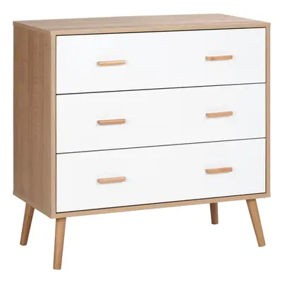 HOMCOM Chest of Drawers with Drawers Storage Organizer for Living Room