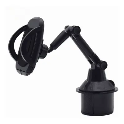 (Black) Car Phone Holder Mount Universal Rotation Flexible Arm Gooseneck