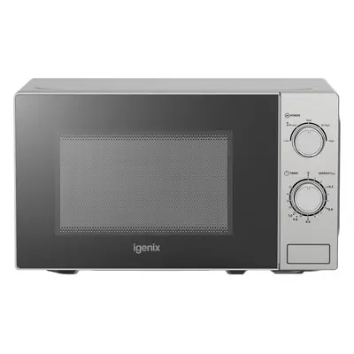 Solo Manual Microwave, Power Levels And Defrost Function, Minute Timer, W, Litre, Igenix IGM0820