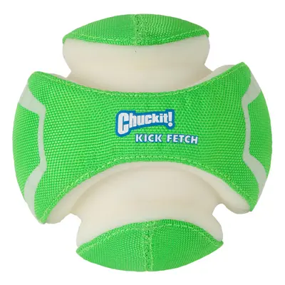 Chuckit! Kick Fetch Max Glow Interactive Rechargeable High Visibility Dog Toy Throw or Kick Toy 