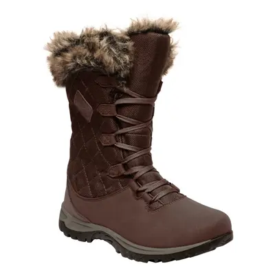 (3 UK, Chestnut) Regatta Great Outdoors Womens/Ladies Newley Faux Fur Trim Thermo Boots