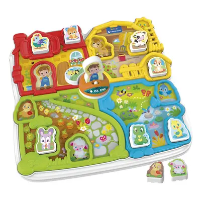 17716 Baby Animal Farm, Light and Sound, Interactive Education, Early Years, Infant Toys Months,