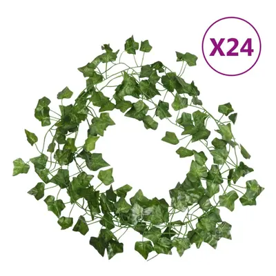 (24 pcs) vidaXL Artificial Ivy Garlands Fake Vines Christmas Fake Plant Hanging Vines