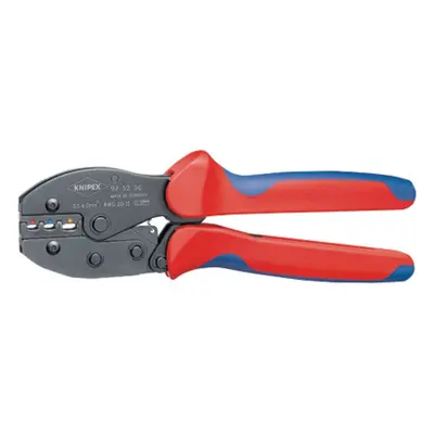 Knipex 52 36SB Preciforce Crimping Pliers, 0.5 - 6.0mm, 220mm