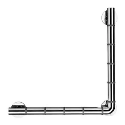 Croydex AP531041 Grab N Grip Safety Support Rail L-Shaped Heavy Duty Grab Bar for Bathroom