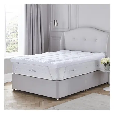 Silentnight Goose Feather and Down Mattress Topper King Bed - Luxury Hotel Quality Thick Soft Be