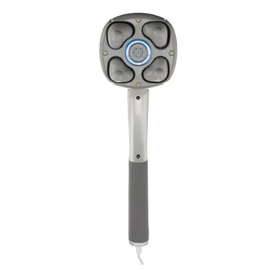 (Grey) Anion Heating Handheld Massager Vibrating Therapy Electric Full Body