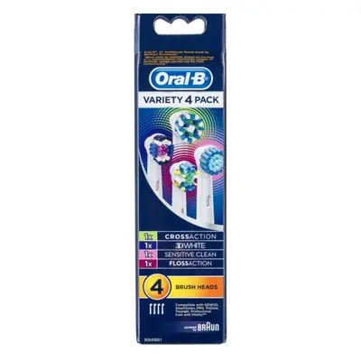 Oral B - Variety Replacement Electric Toothbrush Heads, Pack