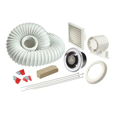 Manrose Showerfan Kit Blister - SLKTCLEDB