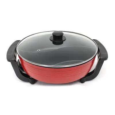 1300W Electric Non-Stick Hot Pot Dual Side Divide Home Smokeless Shabu Cookware